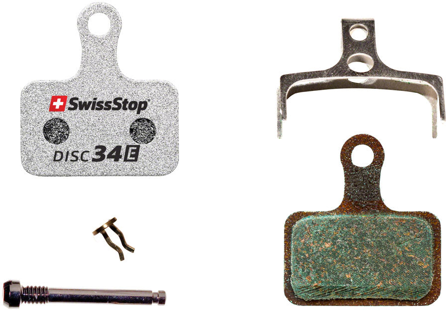 SwissStop E Compound Disc Brake Pad Set Disc 34: Shimano Road "L" Shape