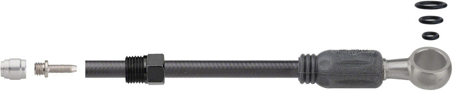 Jagwire Sport DOT Hydraulic Hose Kit - For SRAM Red eTap HRD (2017–2019)~ S900 Aero HRD (2017-2019), 2000mm, Black