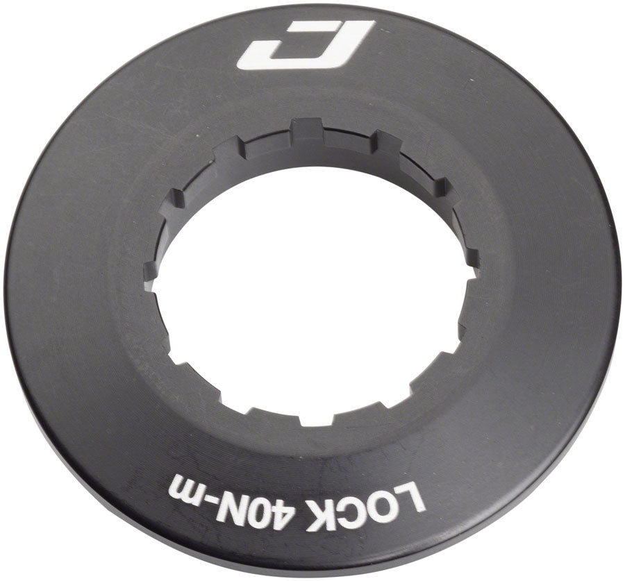 Jagwire Center Lock Disc Brake Rotor Lock Ring for 9-12mm Axles, Alloy, Black