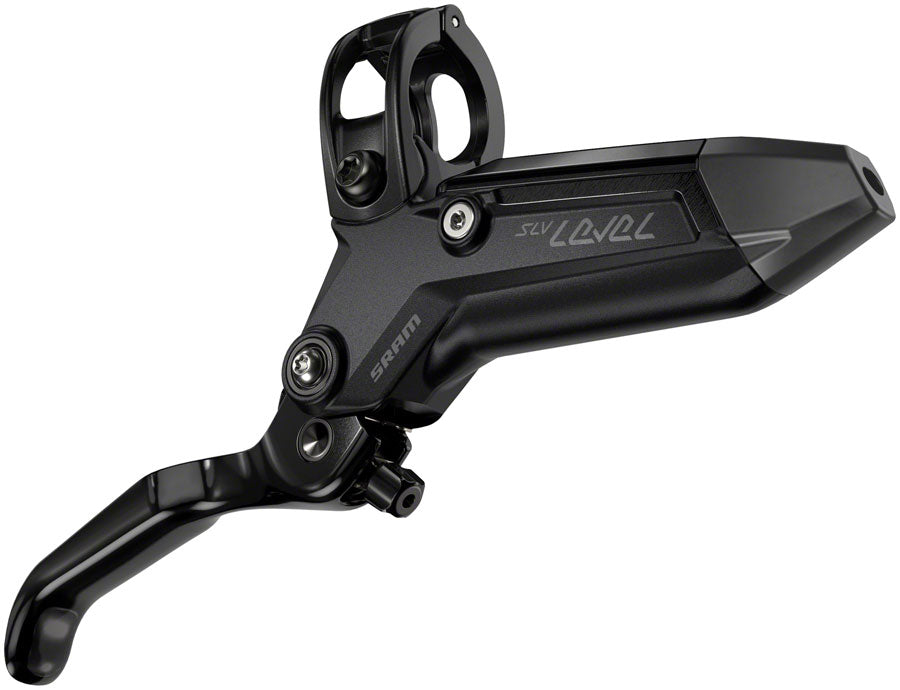 SRAM Level Silver Stealth Disc Brake and Lever - Front, Post Mount, 2-Piston, Aluminum Lever, SS Hardware, Black, C1
