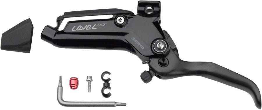 SRAM Level Ultimate Stealth Disc Brake Lever Assembly - Carbon Lever Blade For 2-Piston Level Ultimate Stealth Gloss BLK C1