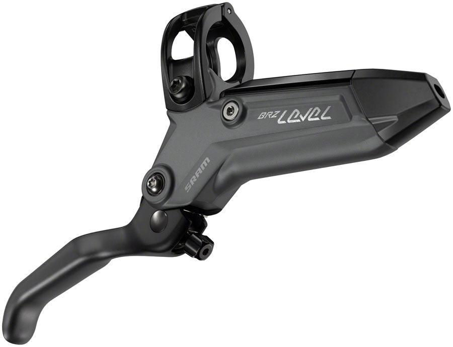 SRAM Level Bronze Stealth Disc Brake and Lever - Front, Post Mount, 4-Piston, Aluminum Lever, SS Hardware, Dark Polar, C1
