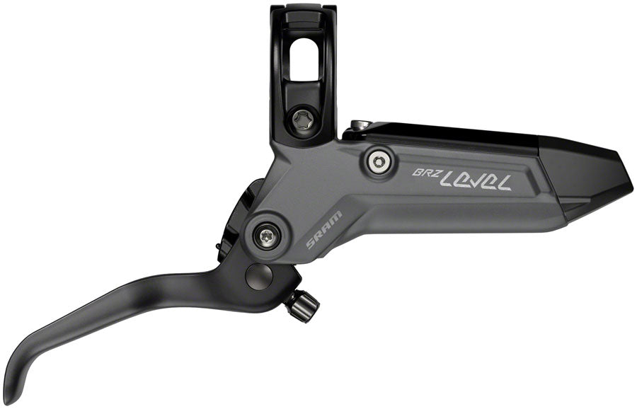SRAM Level Bronze Stealth Disc Brake and Lever - Front, Post Mount, 4-Piston, Aluminum Lever, SS Hardware, Dark Polar, C1