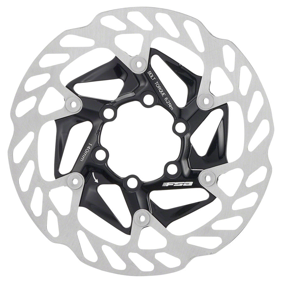 Full Speed Ahead K-Force WE Disc Brake Rotor - 140mm, 6-Bolt, Silver