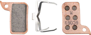 SRAM Disc Brake Pads - Sintered Compound, Steel Backed, Powerful, For SRAM Hydraulic Road Disc, Level Ultimate/TLM A1 (2017-2019)