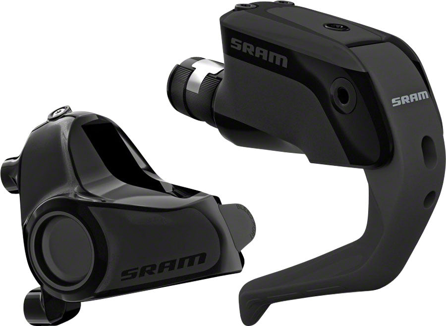 SRAM S900 Aero Disc Brake and Lever - Front, Hydraulic, Flat Mount, Black, A1
