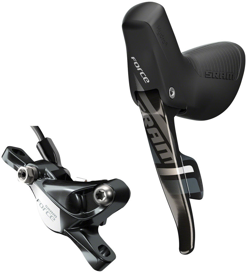 SRAM Force 22 Left Front Road Hydraulic Disc Brake and DoubleTap Lever, 950mm Hose, Rotor Sold Separately