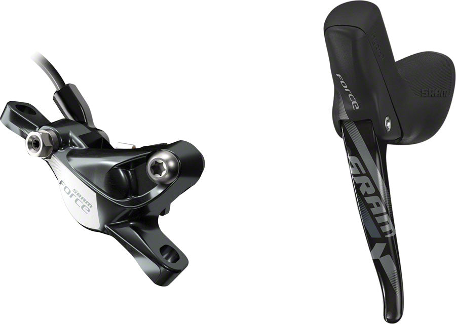 SRAM Force 1 11 Speed Left Front Hydraulic Disc Brake and Brake Lever, 950mm Hose, Rotor Sold Separately, Formerly Force CX1