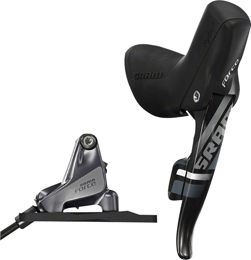 SRAM Force 22 Flat Mount Hydraulic Disc Brake with Front Shifter, 950mm Hose and Bracket, Rotor Sold Separately