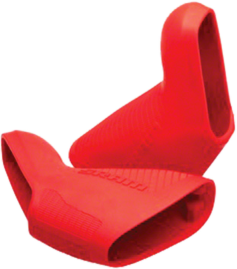 SRAM Cable Brake Hood Covers Red Fit 2013 Red 10-Speed Red 22 Force 22 Rival 22 Pair