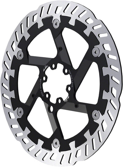 Magura MDR-P Disc Brake Rotor - 203mm, 6-Bolt, For eBike, Silver/Black
