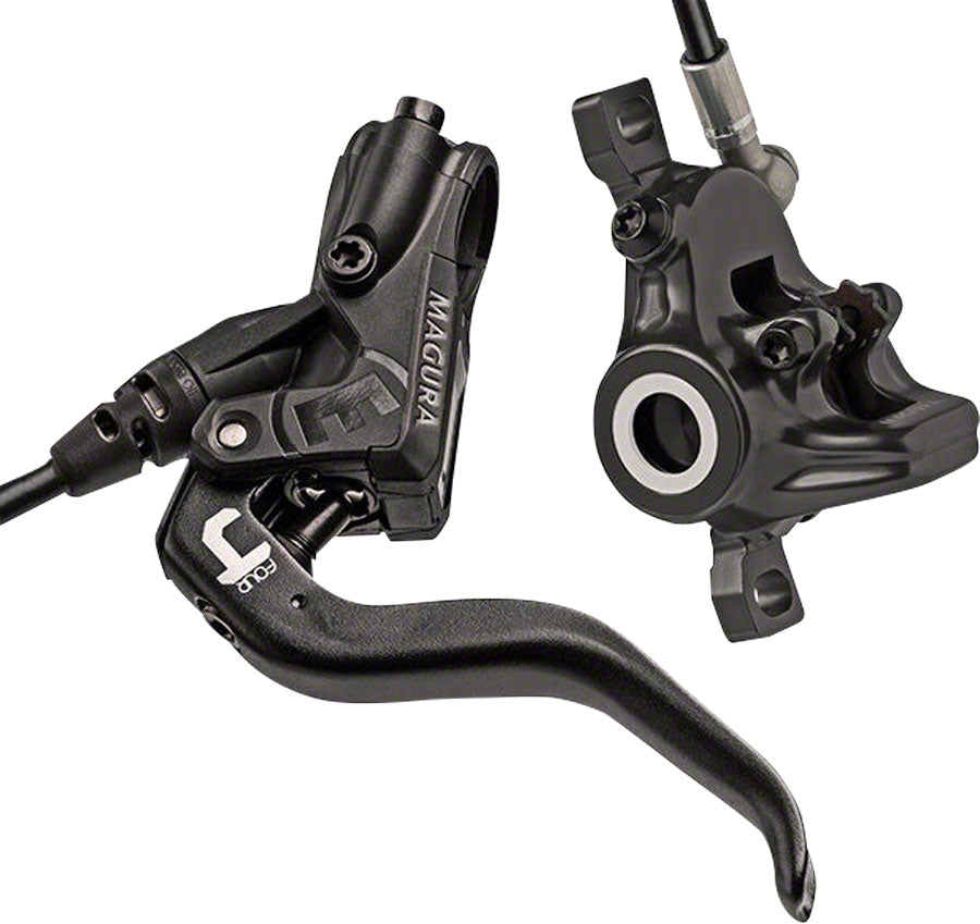 Magura MT4 Next 2-Piston Disc Brake and Lever Front or Rear with 2000mm Hose Black/Silver