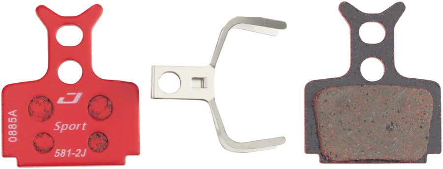 Jagwire Mountain Sport Semi-Metallic Disc Brake Pads for Formula R1R, R1, C1, CR3, RO, ROR, RX, T1, Mega, Cura