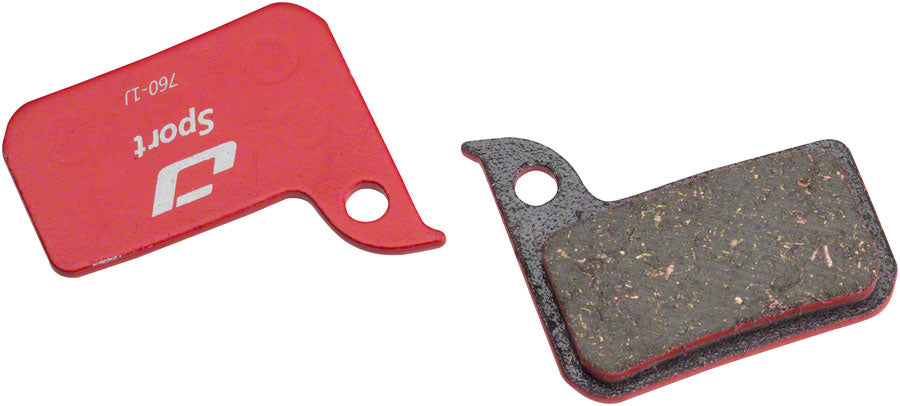 Jagwire Mountain Sport Semi-Metallic Disc Brake Pads - For SRAM Red, Level, Force, Rival, S900, S700, Box/25 Pairs