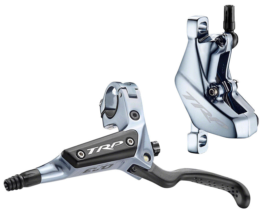 TRP DH-R EVO HD-M845 Disc Brake and Lever - Front, Hydraulic, Post Mount, Silver