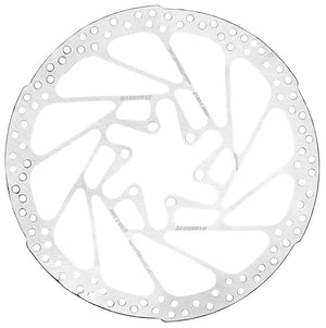 TRP R1 Disc Brake Rotor - 180mm, 6-Bolt, 2.3mm, Rust Blocker Treatment, Silver
