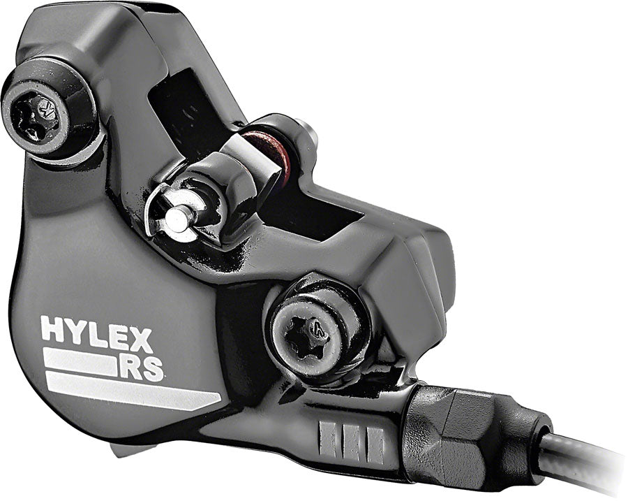 TRP Hylex RS Disc Brake and Lever - Rear, Hydraulic, 2-Piston, Flat Mount, Black