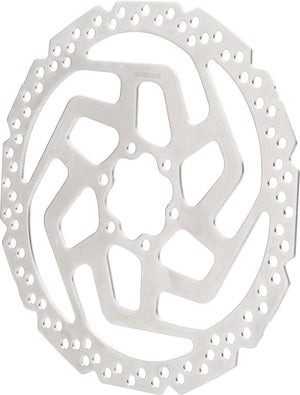 Shimano SM-RT26 M Disc Brake Rotor - 180mm 6-Bolt Bolts Included For Resin Pad Only