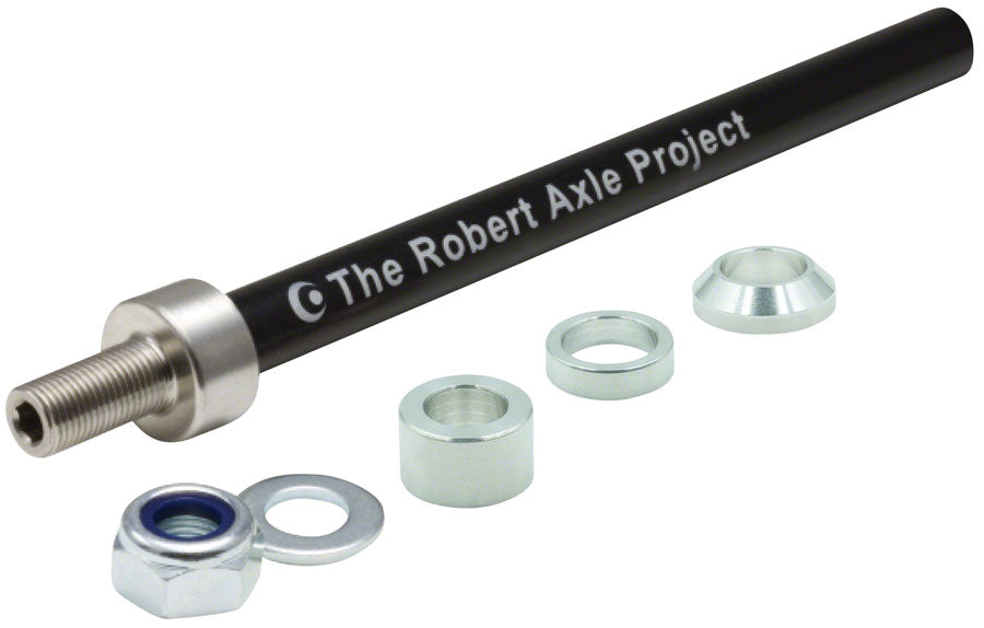 Robert Axle Project Kid Trailer 12mm Thru Axle, Length: 175 or 183mm Thread: 1.0mm