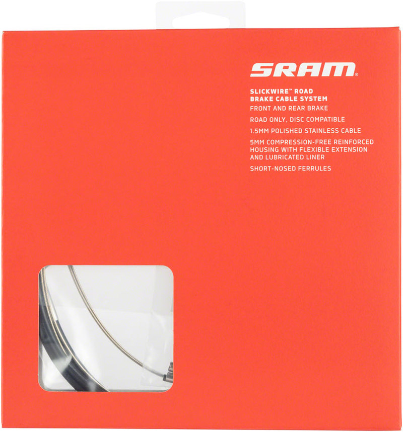 SRAM 5mm SlickWire Road Brake Set Black
