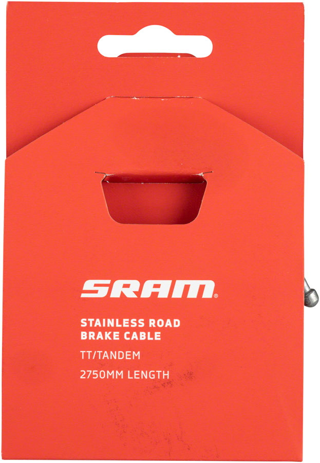 SRAM Stainless Road Brake Cable Silver 2750mm Each