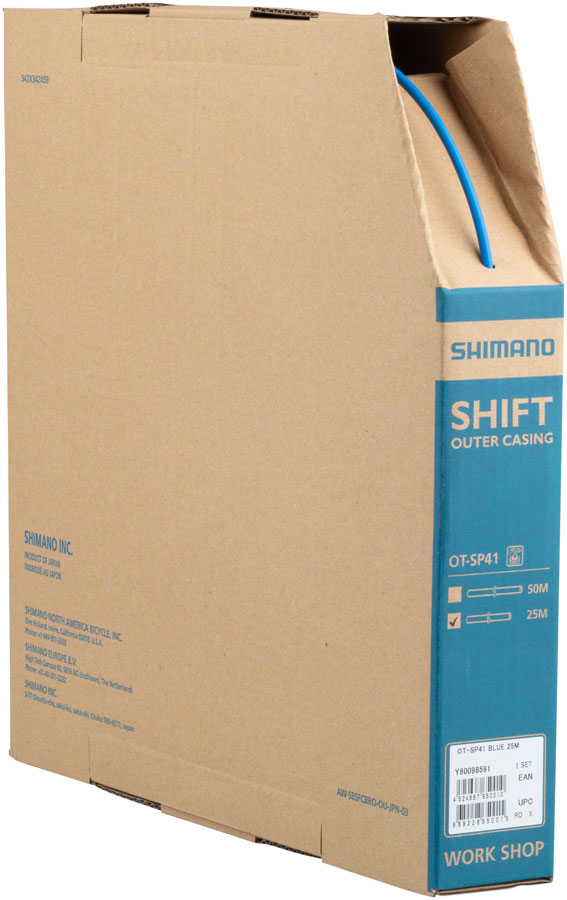 Shimano OT-SP41 Derailleur Housing - 25m Blue