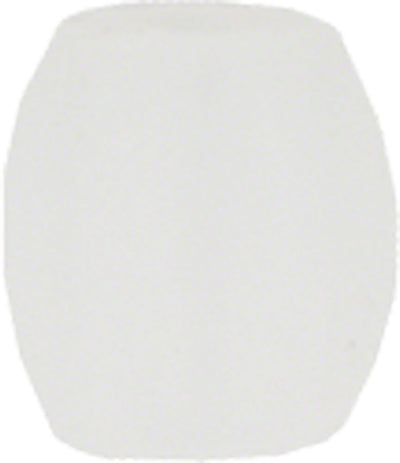 Jagwire Mini Tube Tops Frame Protectors for 4mm or 5mm Housing or Hose Bag of 6, Translucent