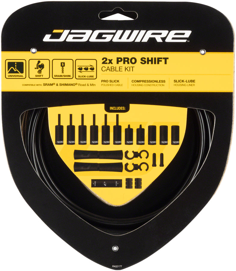 Jagwire Pro Shift Kit Road/Mountain SRAM/Shimano, Black