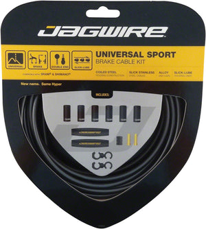 Jagwire Universal Sport Brake Cable Kit, Ice Gray
