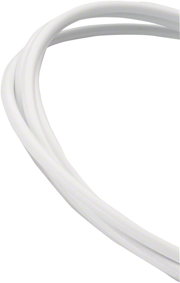 Jagwire 5mm Sport Brake Housing with Slick-Lube Liner 10M Roll, White