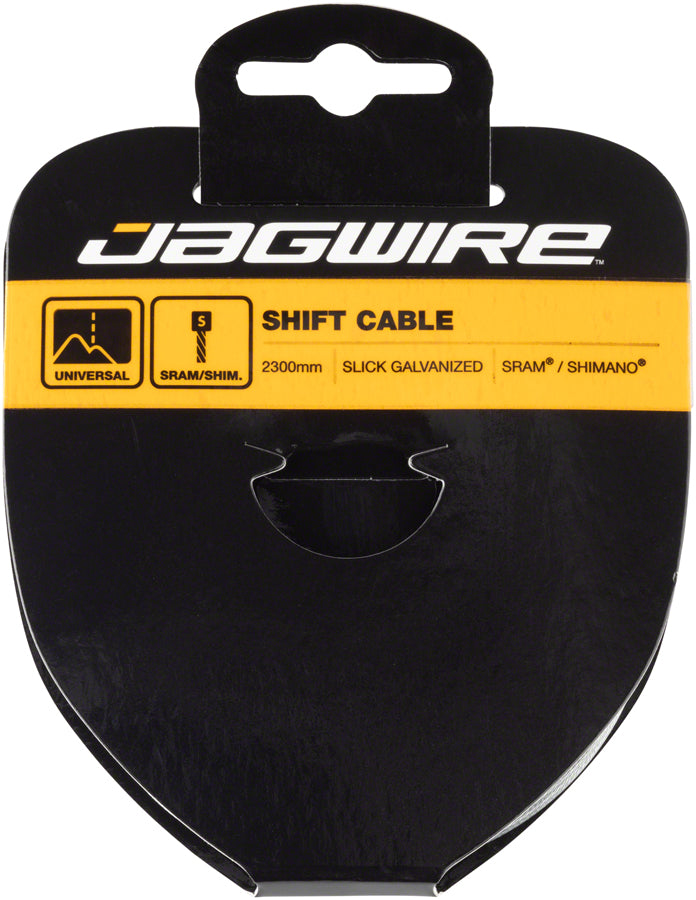 Jagwire Sport Shift Cable - 1.1 x 2300mm Slick Galvanized Steel For SRAM/Shimano