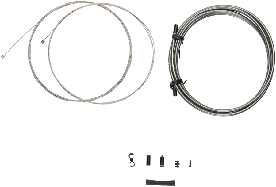 Jagwire 2x Sport Shift Cable Kit SRAM/Shimano, Ice Gray