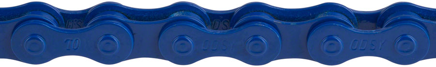 Odyssey Bluebird Chain - Single Speed 1/2" x 1/8", 112 Links, Blue