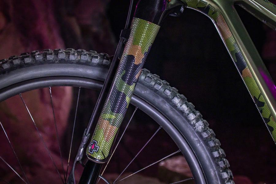 Muc-Off Fork Protection Kit - 8-Piece Kit, Camo