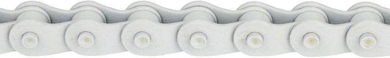The Shadow Conspiracy Interlock V2 Chain - Single Speed 1/2" x 1/8", 98 Links, Half Link Chain, White