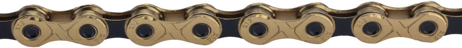 KMC X12 Chain - 12-Speed, 126 Links, Gold/Black