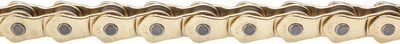 KMC HL1 Narrow Chain - Single Speed 3/32", 100 Links, Half Link Chain, Gold
