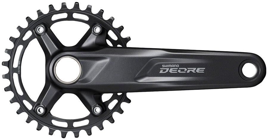 Shimano Deore FC-M5100-1 Crankset - 170mm 10/11-Speed 32t 96 BCD Hollowtech II Spindle Interface BLK