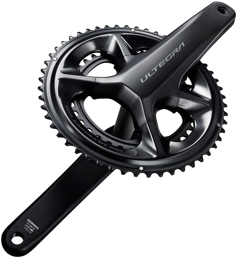 Shimano Ultegra FC-R8100 Crankset - 172.5mm, 12-Speed, 52/36t, Hollowtech II Spindle Interface, Black