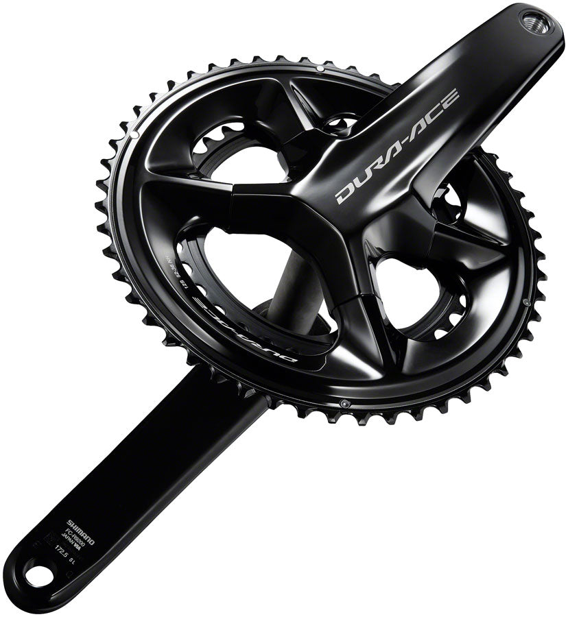 Shimano Dura-Ace FC-R9200 Crankset - 175mm, 12-Speed, 50/34t, Hollowtech II Spindle Interface, Black