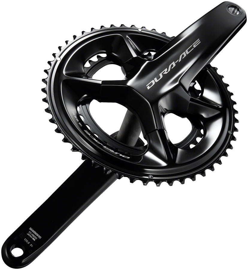 Shimano Dura-Ace FC-R9200 Crankset - 172.5mm, 12-Speed, 52/36t, Hollowtech II Spindle Interface, Black