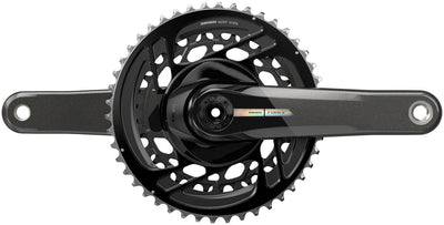 SRAM Force Crankset - 175mm, 2x 12-Speed, 46/33t, Direct Mount, DUB Spindle Interface, Iridescent Gray, D2