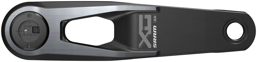 SRAM X0 Eagle T-Type AXS Wide Left Crank Arm with Power Meter Spindle - 165mm, 12-Speed, DUB Spindle Interface, Black, D1