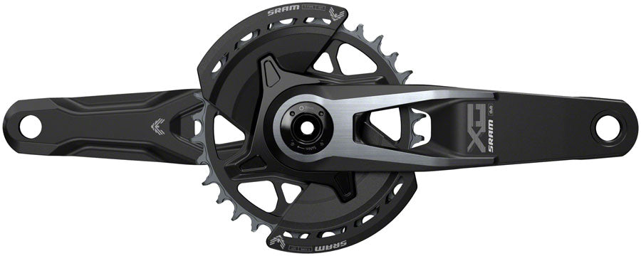 SRAM X0 Eagle T-Type Wide Crankset - 175mm, 12-Speed, 32t Chainring, Direct Mount, 2-Guards, DUB Spindle Interface, Black