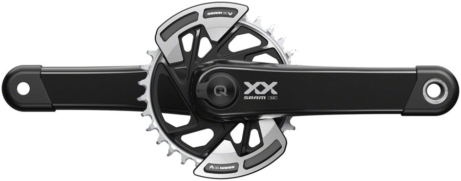SRAM XX Eagle T-Type AXS Power Meter Wide Crankset - 170mm, 12-Spd, 32t Chainring, Direct Mount, 2-Guards, PM DUB Spindle, Black