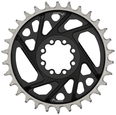 SRAM XX Eagle T-Type Direct Mount Chainring - 32t 12-Speed 8-Bolt Direct Mount 3mm Offset Aluminum BLK D1