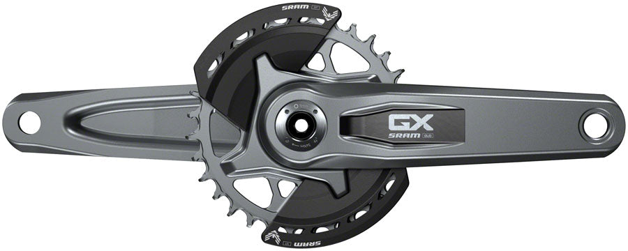 SRAM GX Eagle T-Type Wide Crankset - 170mm, 12-Speed, 32t Chainring, Direct Mount, 2-Guards, DUB Spindle Interface, Dark Polar