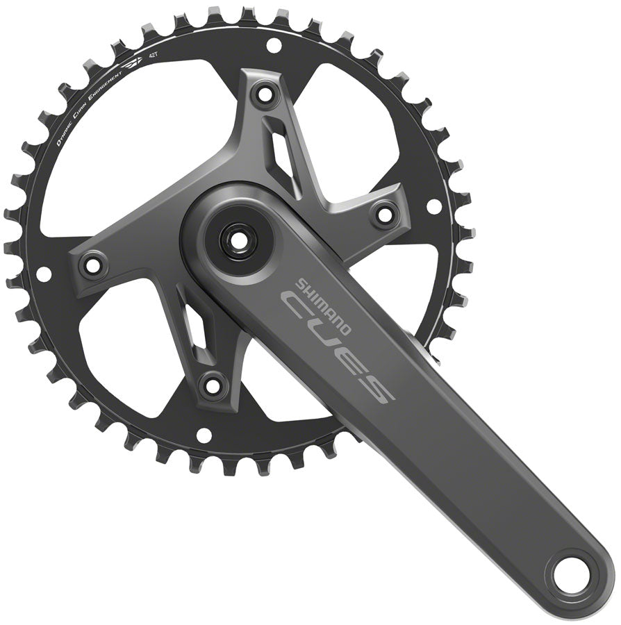 Shimano Cuesクランク　FC-U6000-1 42T 未使用 Shimano CUES FC-U6000-1 Crankset - 175mm 9/10/11-Speed 42t