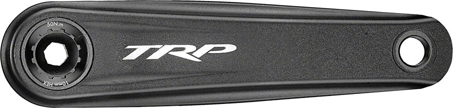 TRP CK-8050 Crankset - 165mm 12-Speed For 68/73mm Frame BB DM CINCH Chainring Interface 30mm Spindle Sandblasted BLK