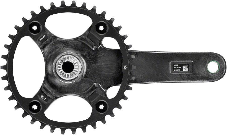 Campagnolo EKAR Crankset - 170mm, 13-Speed, 40t, 123mm BCD, Campagnolo Ultra-Torque Spindle Interface, Carbon